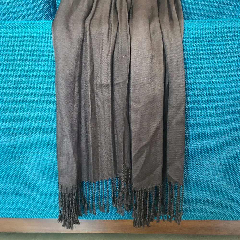 Brown Merona Scarf with Fringe